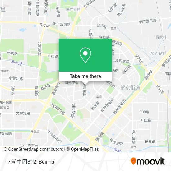 南湖中园312 map