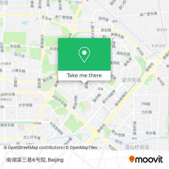 南湖渠三巷6号院 map
