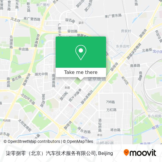 柒零捌零（北京）汽车技术服务有限公司 map