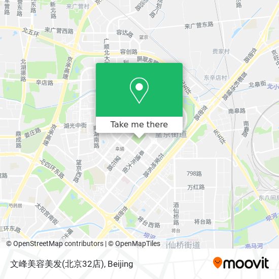 文峰美容美发(北京32店) map