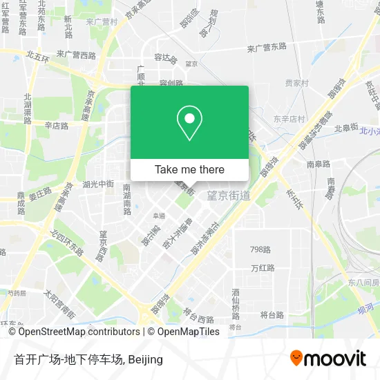 首开广场-地下停车场 map