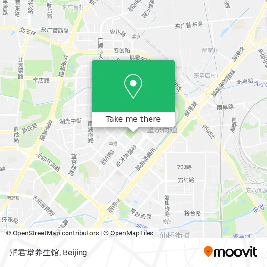 润君堂养生馆 map