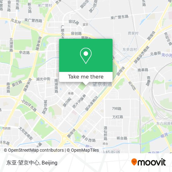 东亚·望京中心 map