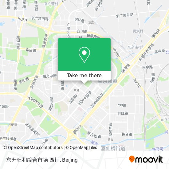 东升旺和综合市场-西门 map