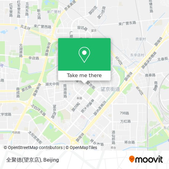 全聚德(望京店) map