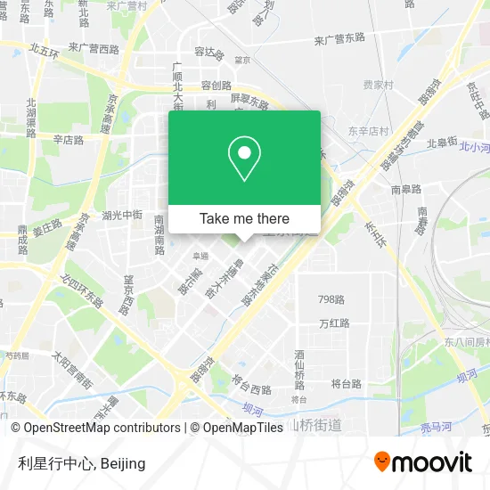 利星行中心 map