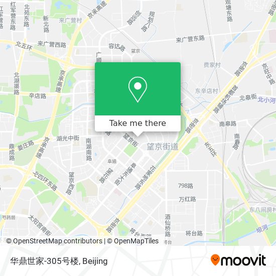 华鼎世家-305号楼 map
