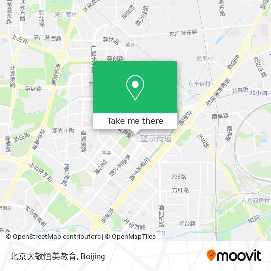 北京大敬恒美教育 map