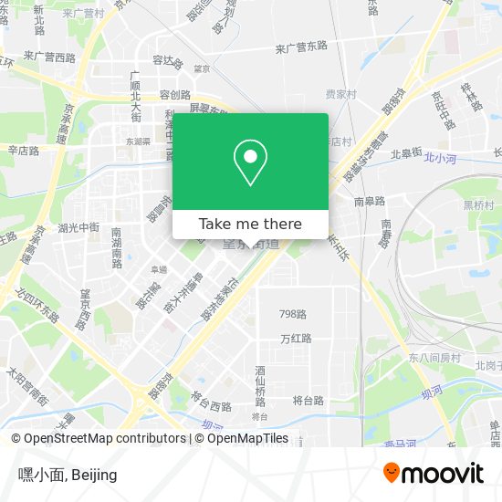 嘿小面 map