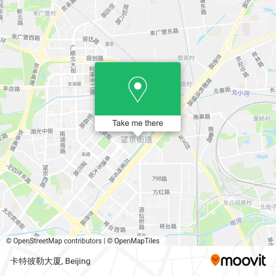卡特彼勒大厦 map