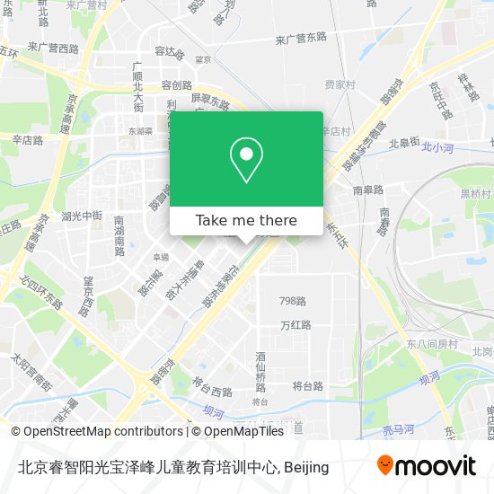 北京睿智阳光宝泽峰儿童教育培训中心 map