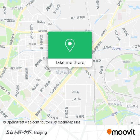 望京东园-六区 map