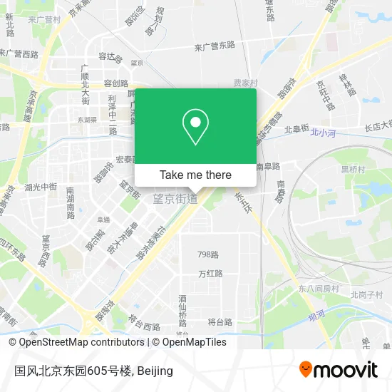 国风北京东园605号楼 map