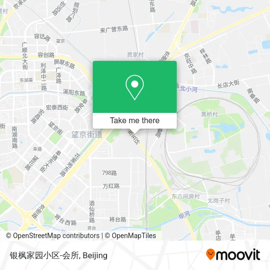 银枫家园小区-会所 map