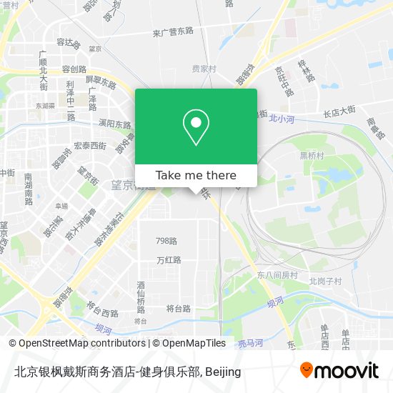 北京银枫戴斯商务酒店-健身俱乐部 map