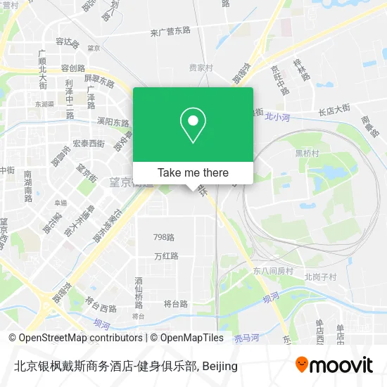 北京银枫戴斯商务酒店-健身俱乐部 map