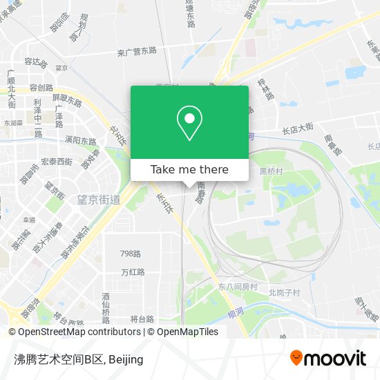沸腾艺术空间B区 map