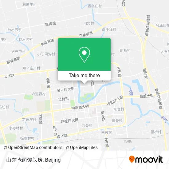 山东呛面馒头房 map