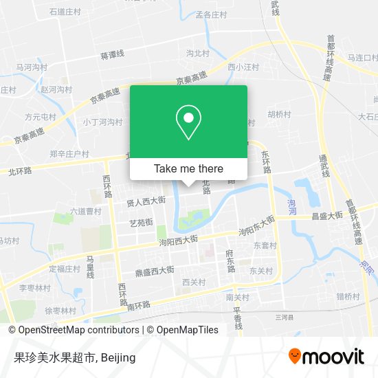 果珍美水果超市 map