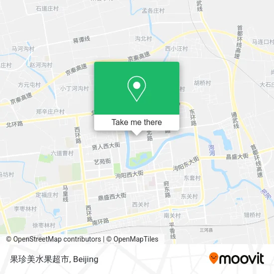果珍美水果超市 map