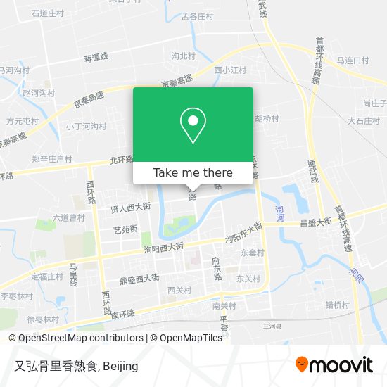 又弘骨里香熟食 map