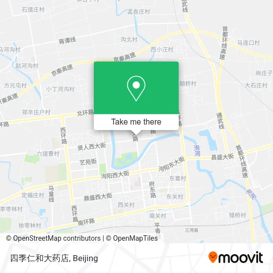 四季仁和大药店 map
