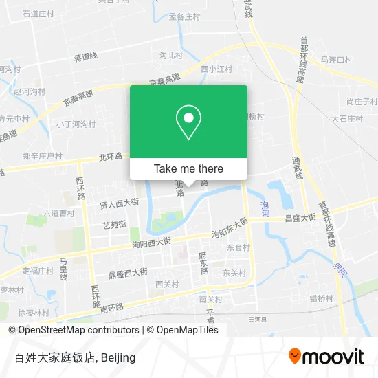 百姓大家庭饭店 map