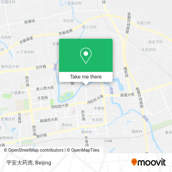 平安大药房 map