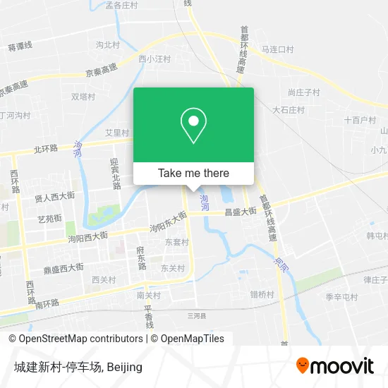 城建新村-停车场 map