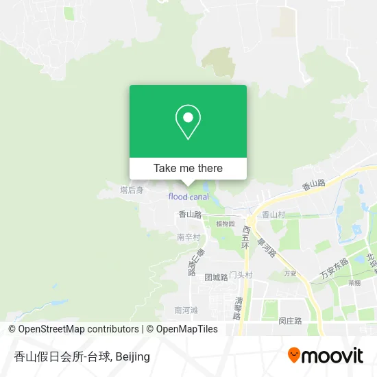 香山假日会所-台球 map