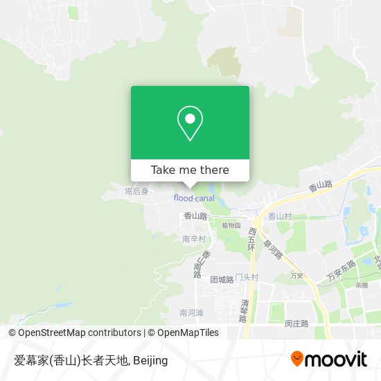 爱幕家(香山)长者天地 map
