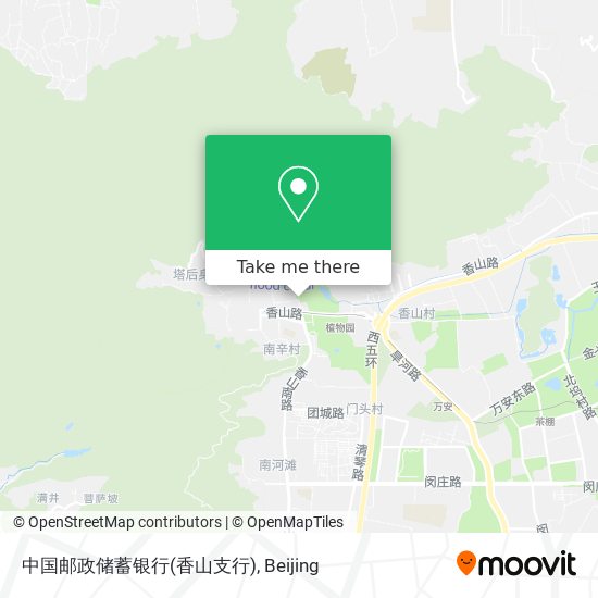 中国邮政储蓄银行(香山支行) map