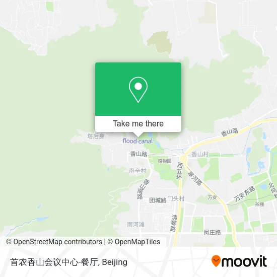 首农香山会议中心-餐厅 map