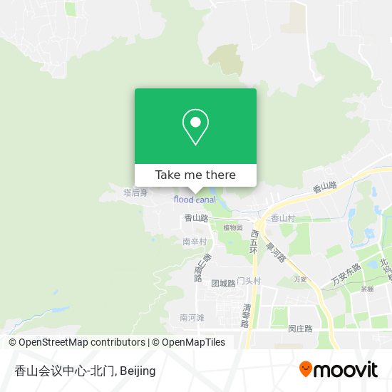 香山会议中心-北门 map