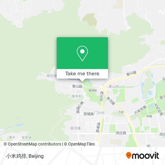 小米鸡排 map