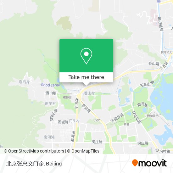 北京张忠义门诊 map