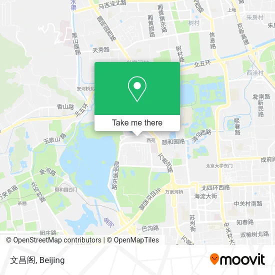 文昌阁 map