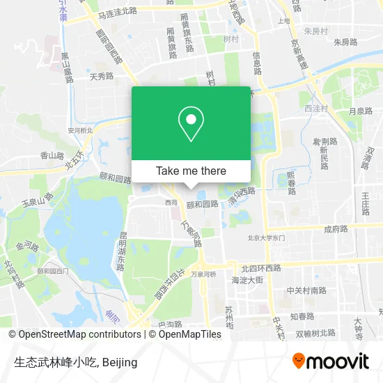 生态武林峰小吃 map