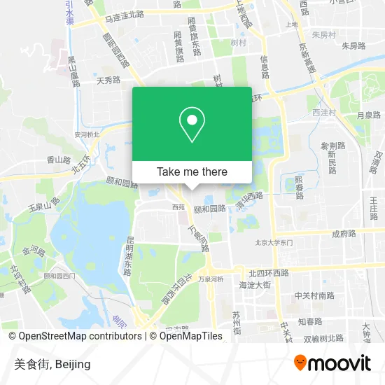 美食街 map