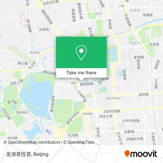 龙湖星悦荟 map