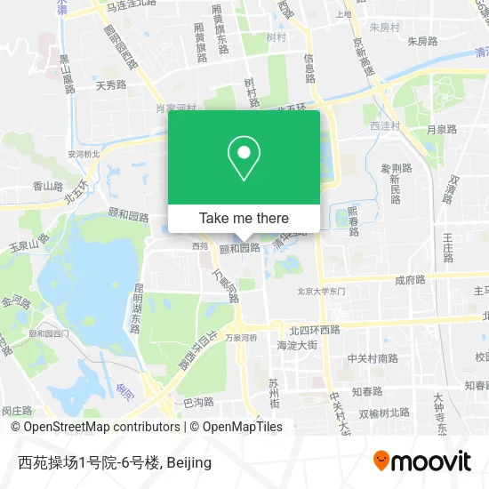 西苑操场1号院-6号楼 map
