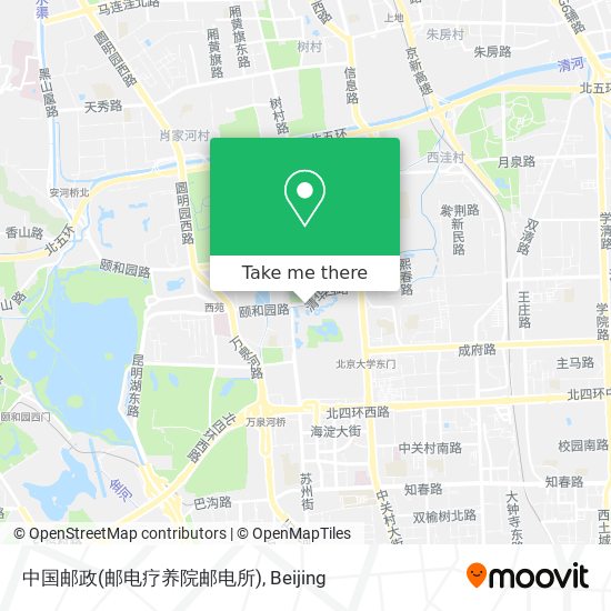 中国邮政(邮电疗养院邮电所) map