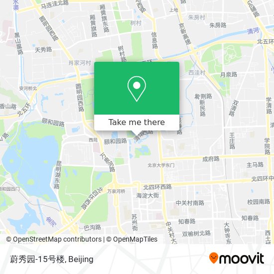蔚秀园-15号楼 map