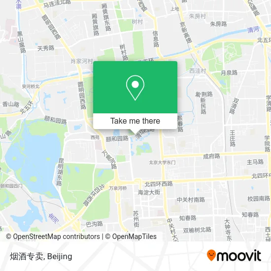 烟酒专卖 map