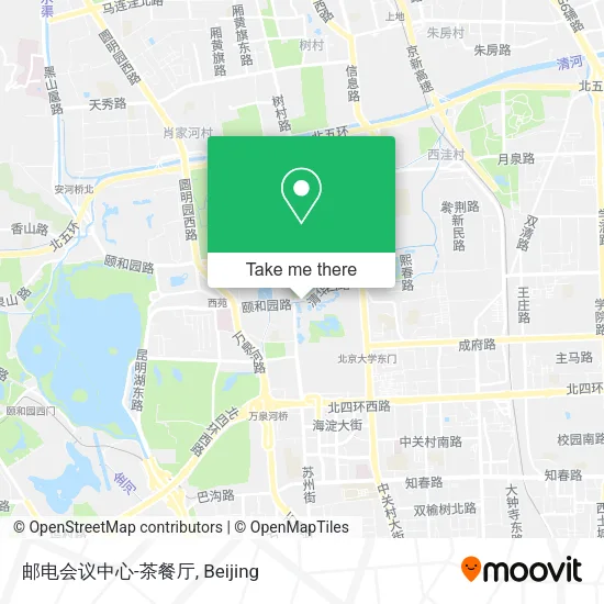 邮电会议中心-茶餐厅 map