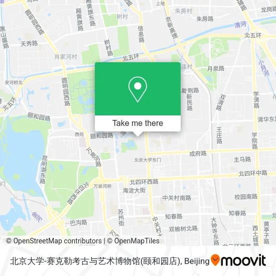 北京大学-赛克勒考古与艺术博物馆(颐和园店) map