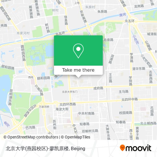 北京大学(燕园校区)-廖凯原楼 map