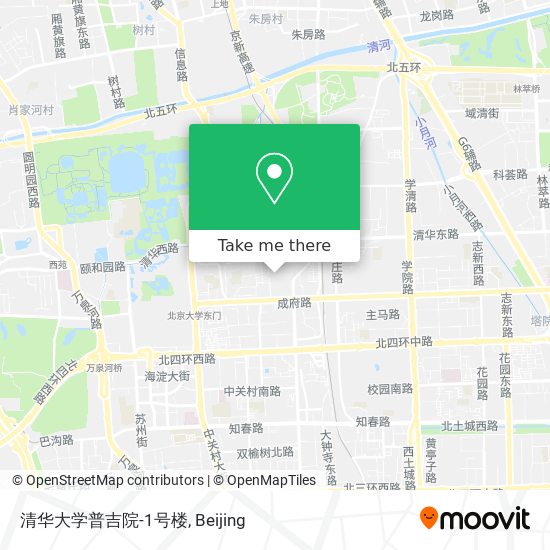 清华大学普吉院-1号楼 map