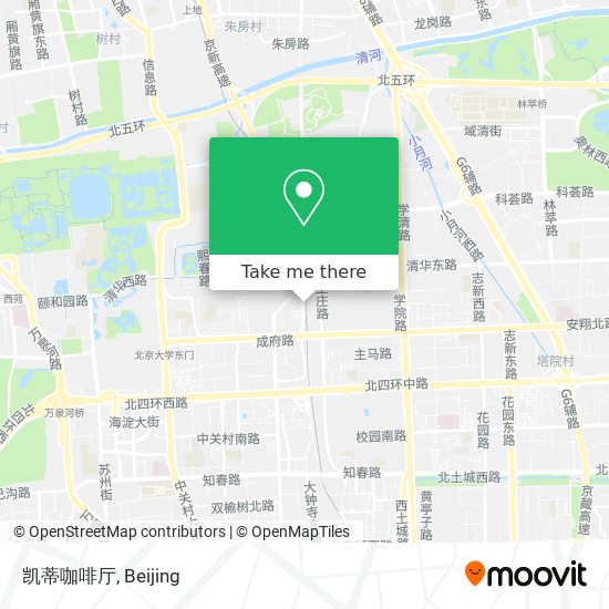 凯蒂咖啡厅 map