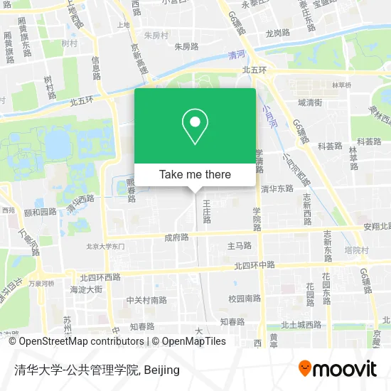 清华大学-公共管理学院 map